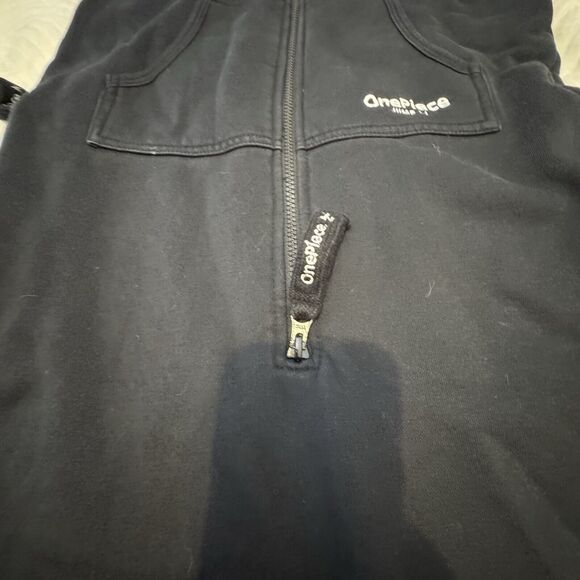 ONEPIECE Norweigian Original Jump In Fleece Full Zip Jumpsuit Dark blue XS - Picture 8 of 11